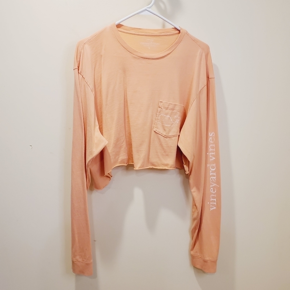 Vineyards vine Women's custume made long sleeves crop top size L